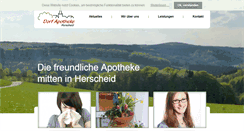 Desktop Screenshot of dorfapotheke-herscheid.de